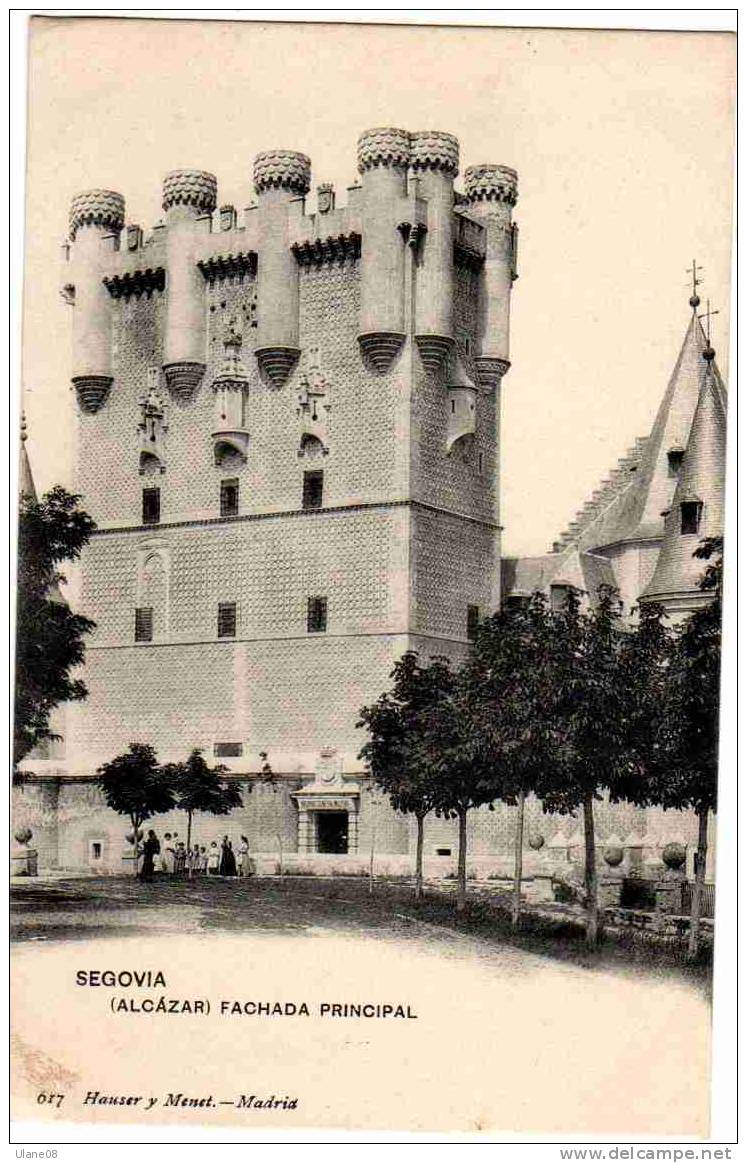 Segovia Alcazar Fachada Principal - Segovia