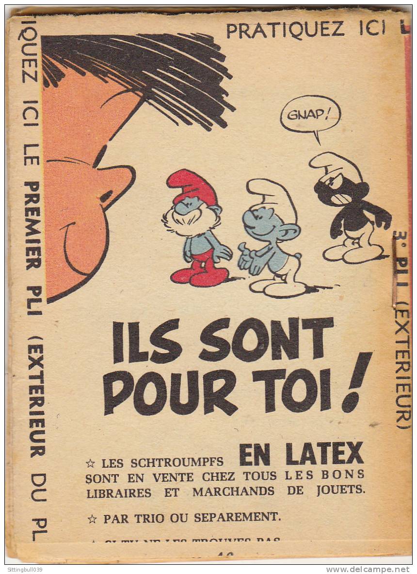 MINI-RECIT DU Jal SPIROU. PEYO / DELPORTE. L'OEUF ET LES SCHTROUMPFS. HS 12. 1960. Dupuis. Marcinelle. Rare ! - Spirou Magazine