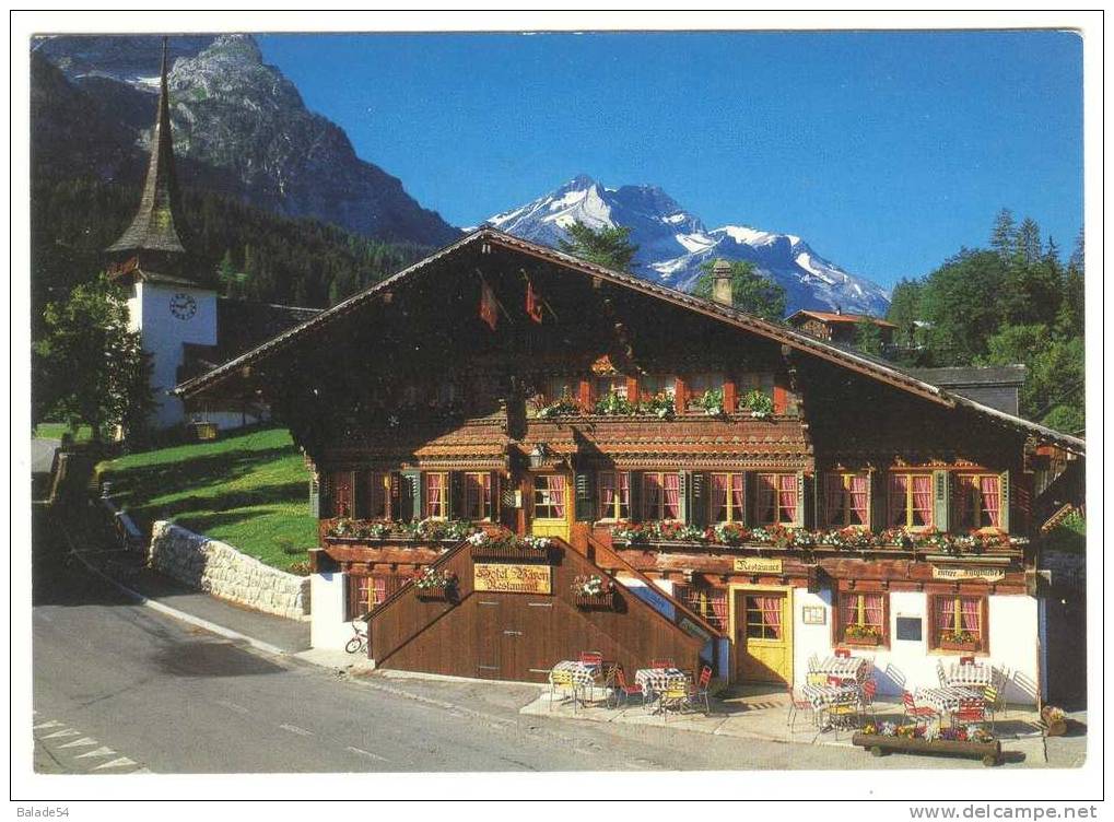 CPM - GSTEIG Am Col Du Pillon - Oldenhorn Und Sex Rouge - SUISSE - Gsteig Bei Gstaad