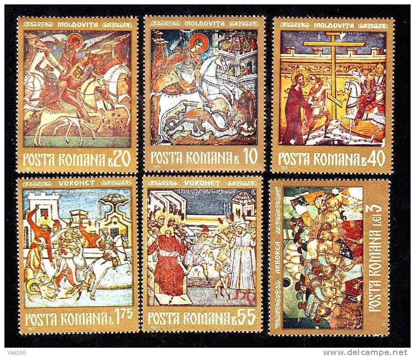 Romania  1971  Painting VITARRI ** MNH Full Set. - Ongebruikt