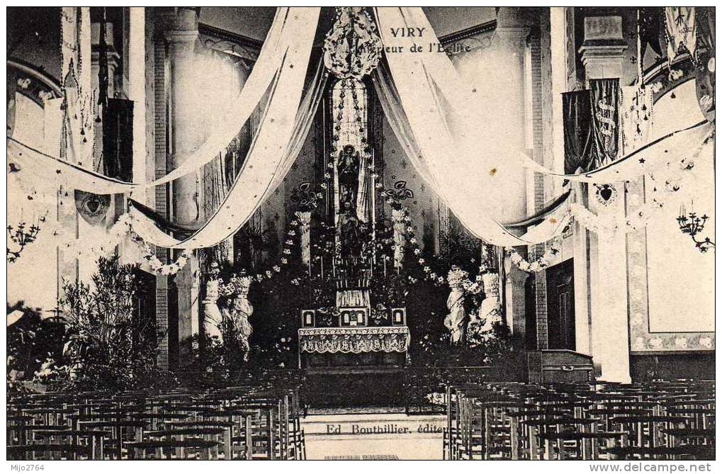 VIRY   INTERIEUR DE L EGLISE - Viry-Châtillon