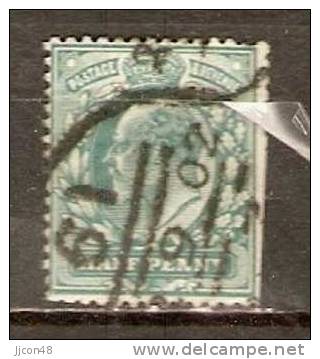 GB 1902-13  KEVII  1/2 (o) SG.215 - Used Stamps