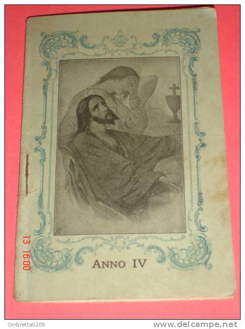 anno1905 calendarietto/libretto - Confraternita "S.Agonia di N.S. nell'Orto" Chiesa della Missione TORINO-Tip.P.Celanza