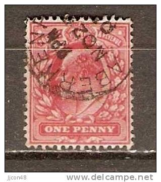 GB 1902-13  KEVII  1d (o) SG.219 - Used Stamps