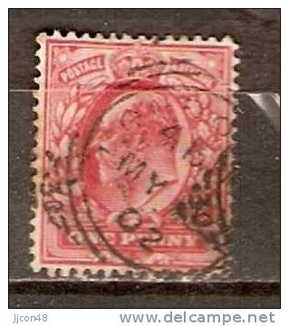 GB 1902-13  KEVII  1d (o) SG.219 - Usati