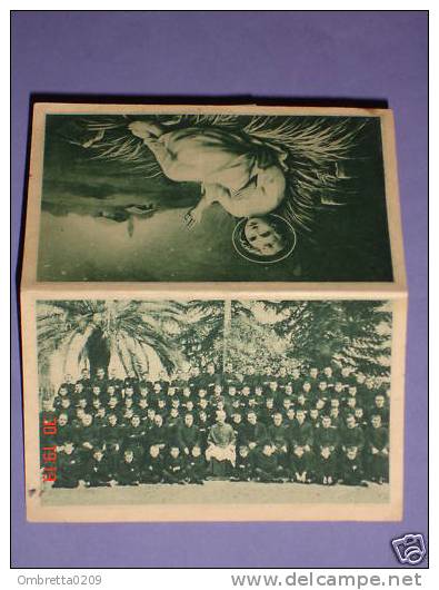Calendarietto Anno Guerra 1942 -  PAGLIARE Ascoli Piceno -Casa S.Maria - FOTO RICORDO /Gesù Bambino NATALE - Tamaño Pequeño : 1941-60