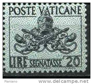 PIA - VATICANO - 1954 : Segnatasse - (SAS  22) - Postage Due