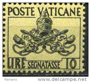 PIA - VATICANO - 1954 : Segnatasse - (SAS  21) - Postage Due