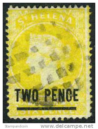 St. Helena #36 Used Victoria From 1894 - Sainte-Hélène