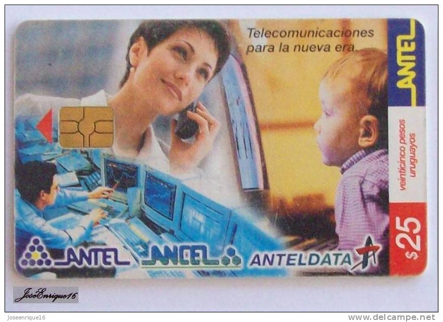 TC 166a ANTEL URUGUAY, TELECOMUNICACIONES NUEVA ERA. ANTELDATA 2001 - Uruguay