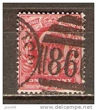 GB 1902-13  KEVII  1d (o) SG.219 - Usati