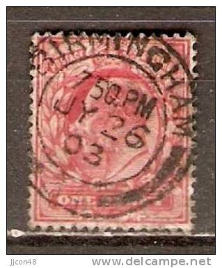 GB 1902-13  KEVII  1d (o) SG.219 - Usati