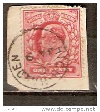 GB 1902-13  KEVII  1d (o) SG.219 - Usati