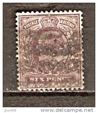 GB 1902-13  KEVII  6d (o) SG.245 - Usati