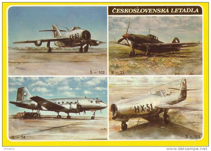 Mig15 - S-102 - IL-14 - S-101 - 1946-....: Moderne