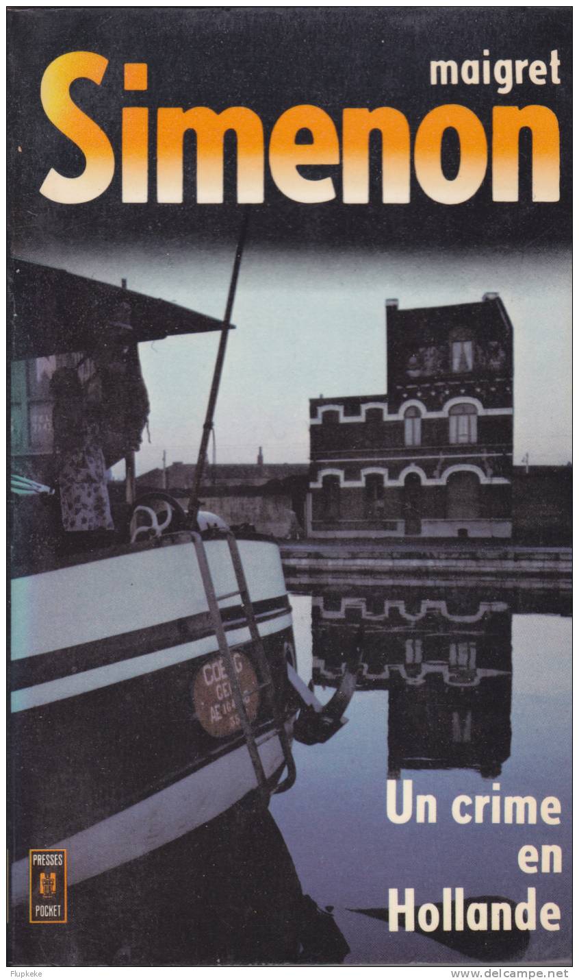 Presses Pocket 1339 Simenon Maigret Un Crime En Hollande Georges Simenon 1981 - Simenon