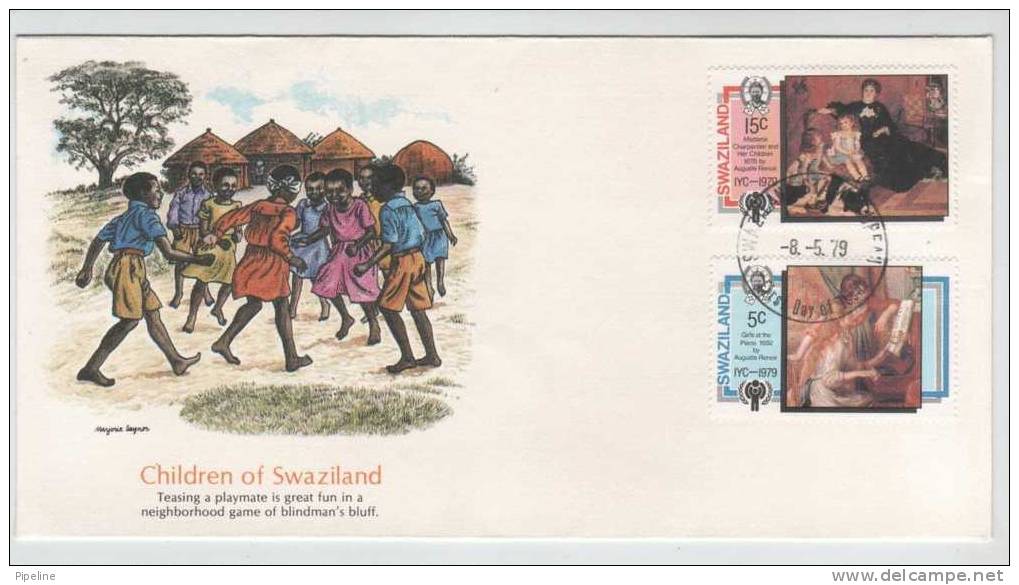 Swaziland FDC 8-5-1979 Children Of Swaziland With Cachet - Swaziland (1968-...)