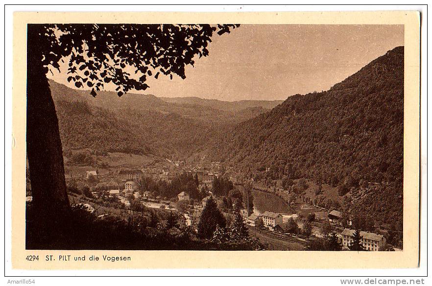 RAR St. Pilt Und Die Vogesen Um 1910 - Elsass