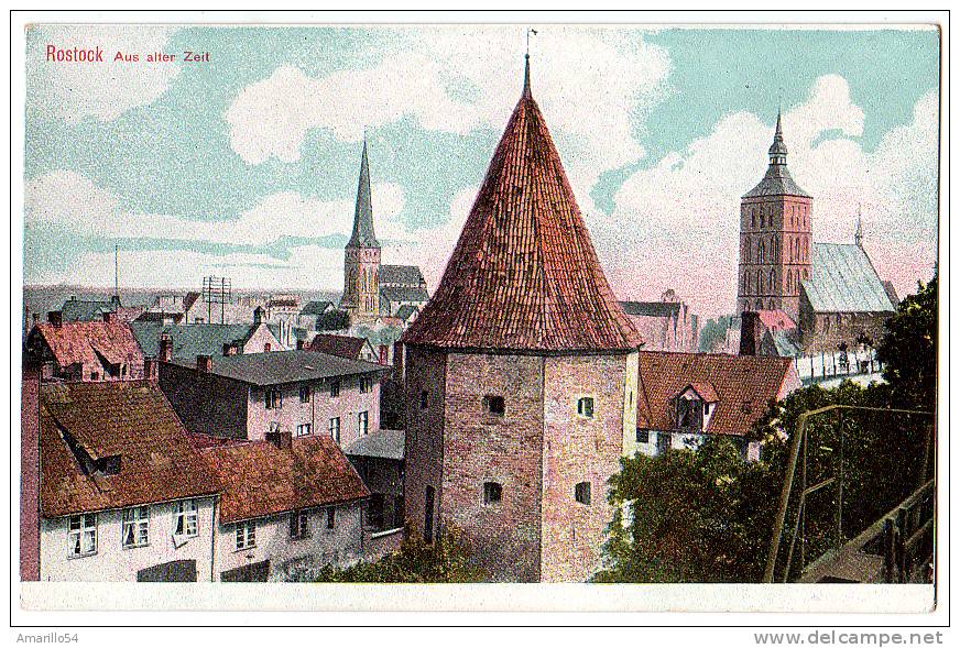 RAR Rostock - Aus Alter Zeit Um 1910 - Rostock