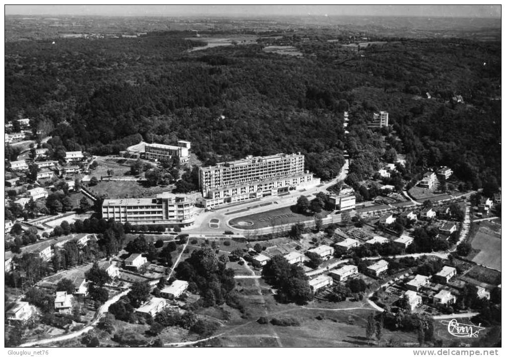 19-environs De  JUILLAC-VUE AERIENNE-VILLAGE SANITAIRE DE CLAIRVIVE,HOTEL,HOPITAL....CPSM GRAND FORMAT - Juillac