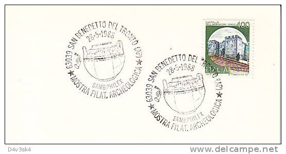 1988 Italia San Benedetto Del Tronto Impero Romano Sambphilex Archeology Roman Empire Empire Romaine Romisches Reich - Archaeology