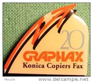 KONICA - GRAPHAX 20 - COPIERS FAX - Informatik