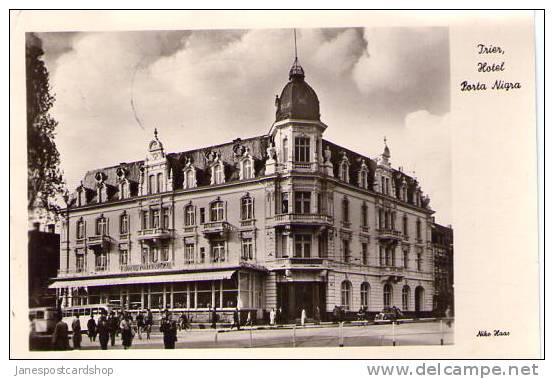 TRIER - HOTEL  PORTA  NIGRA - Echte Photo - Rheinland-Pfalz - DEUTSCHLAND - Bad Neuenahr-Ahrweiler