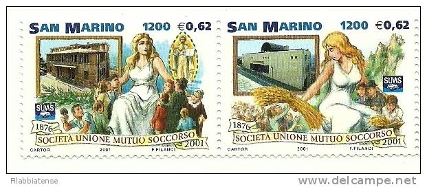 2001 - 1821/22 Mutuo Soccorso   ++++++++ - Ungebraucht