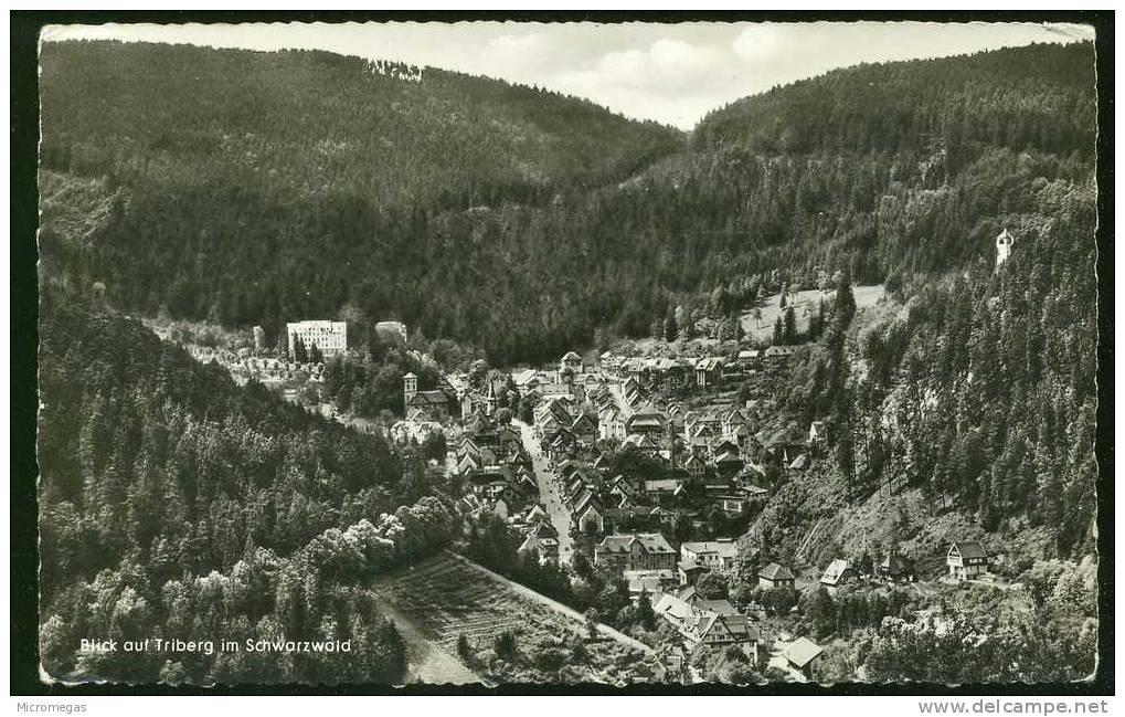 Blick Auf Triberg Im Schwarzwald - Triberg