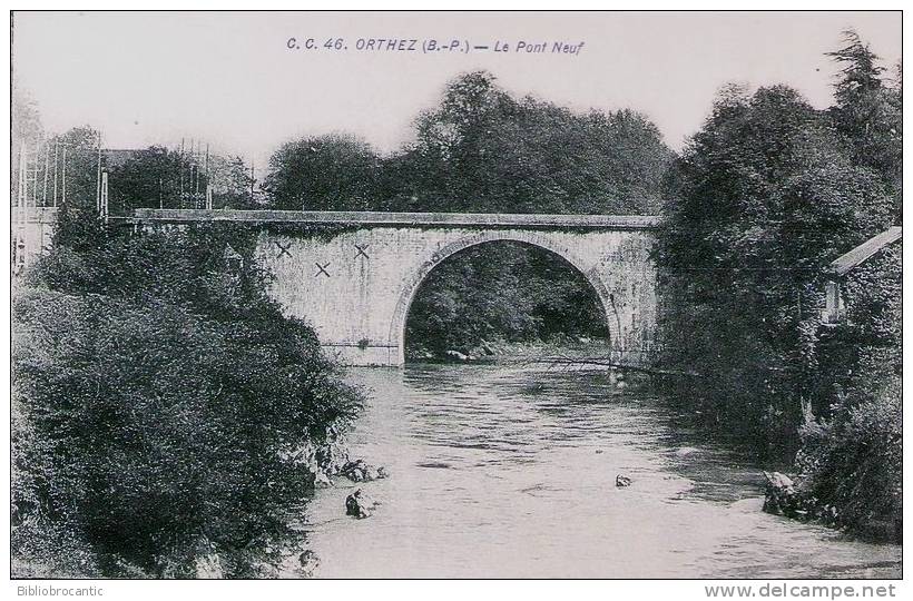 D64 - ORTHEZ - BELLE VUE DU PONT NEUF - Orthez