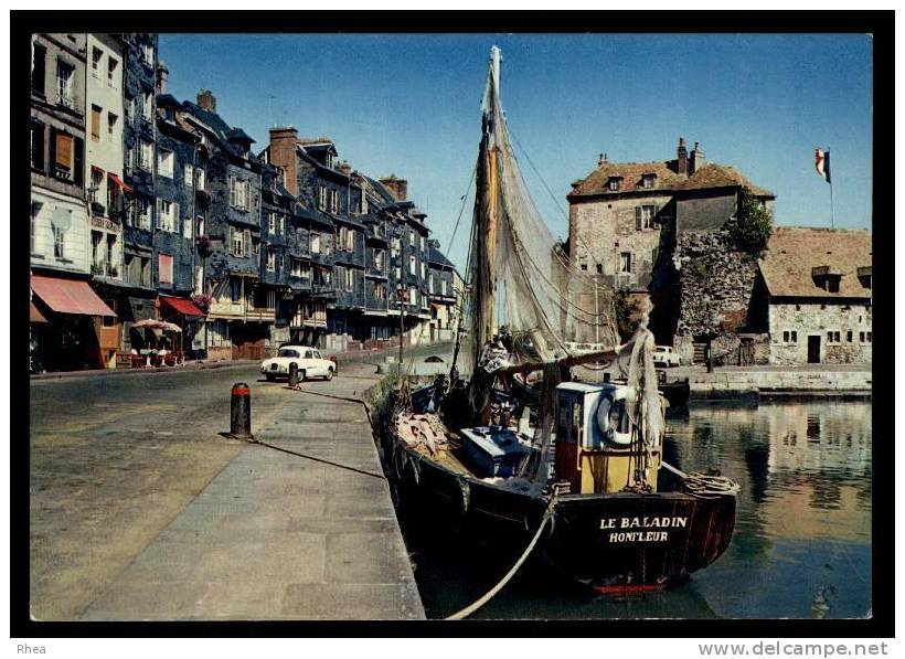 14 Honfleur Bateau Peche D14D K14333K C14333C RH102467 - Honfleur