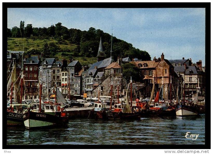 14 Honfleur Bateau Peche D14D K14333K C14333C RH102471 - Honfleur