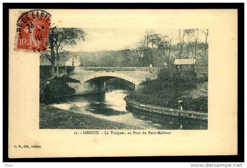 14 Lisieux Pont D14D K14366K C14366C RH102575 - Lisieux