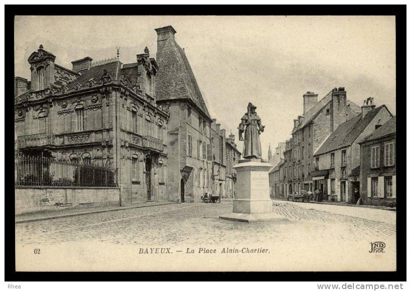 14 Bayeux Statue Chartier D14D K14047K C14047C RH102914 - Bayeux