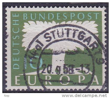 EUROPA - CEPT - Michel - 1957 - Duitsland - Nr 268 - Gest/Obl/Us - 1957