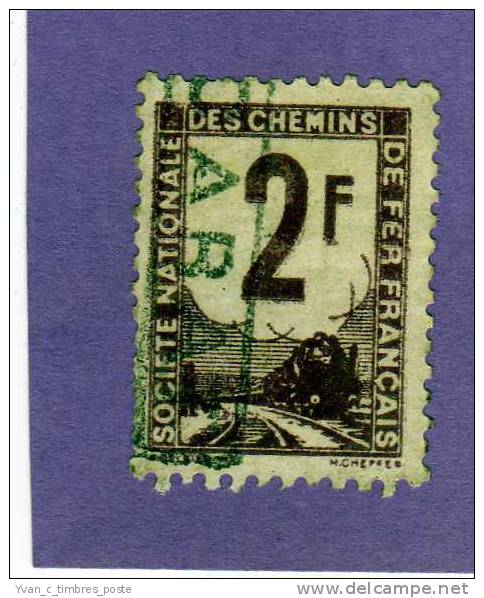 FRANCE TIMBRE COLIS POSTAUX PETITS COLIS N° 2 OBLITERE - Used