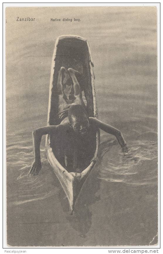 CPA TANZANIE - ZANZIBAR - NATIVE DIVING BOY - Tanzanía