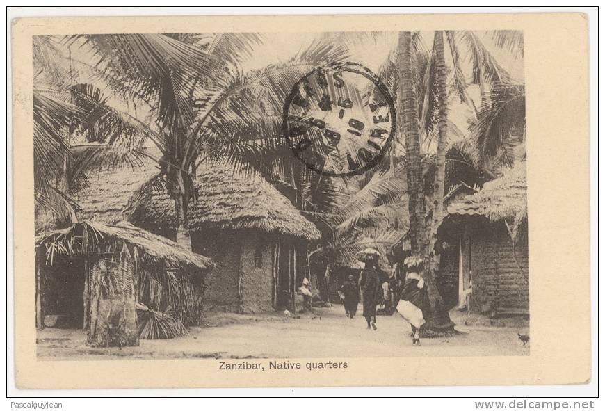 CPA TANZANIE - ZANZIBAR - NATIVE QUARTERS - Tansania