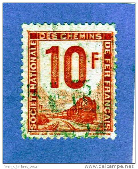 FRANCE TIMBRE COLIS POSTAUX PETITS COLIS N° 10 OBLITERE - Used