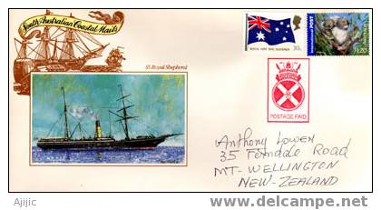 Australian_Navy. Pli De La Base Navale HMAS Stirling - Bolli E Annullamenti