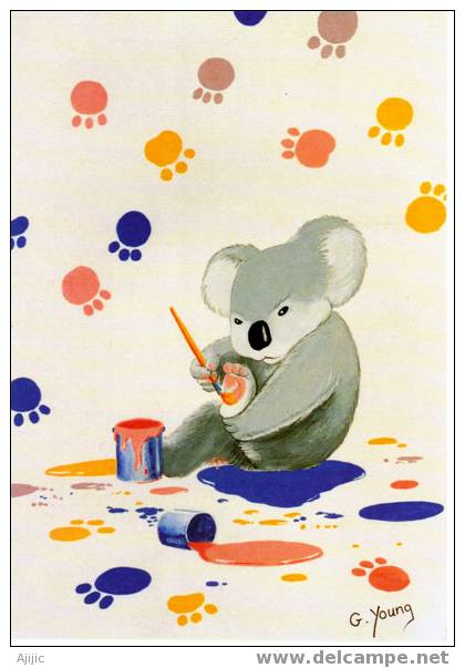 Wish-card. Naughty Koala !  (carte Neuve).  PRIX REDUIT! REDUCED PRICE! - Autres & Non Classés