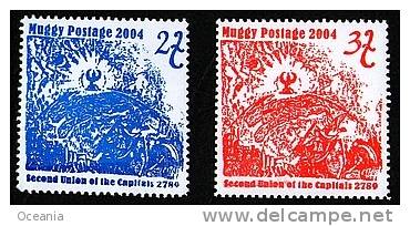 Land Of Muggy Fantasy Issue- Second Union Of Capitals Set 2004 - Erinnophilie