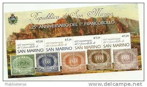 2002 - BF 76 125° Primo Francobollo   ++++++++ - Unused Stamps