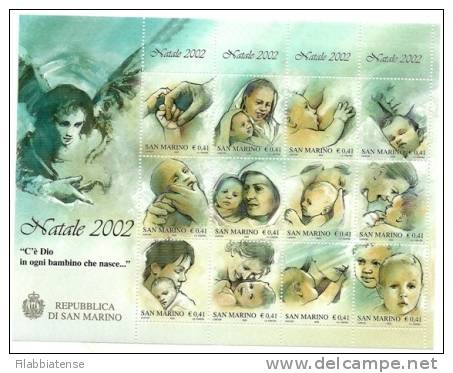 2002 - BF 78 Natale   +++++++ - Unused Stamps