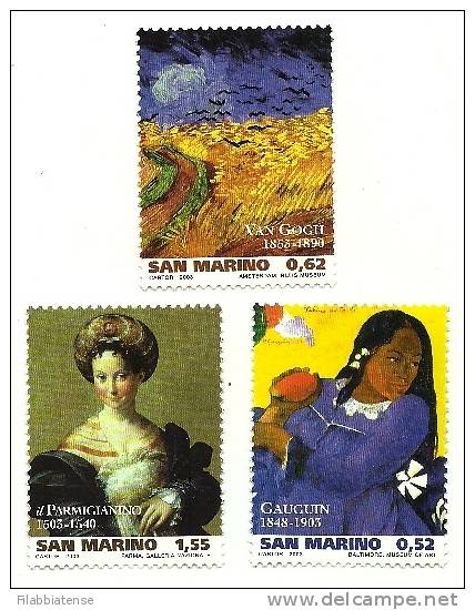 2003 - 1908/10 Maestri Pittura   ++++++++ - Unused Stamps