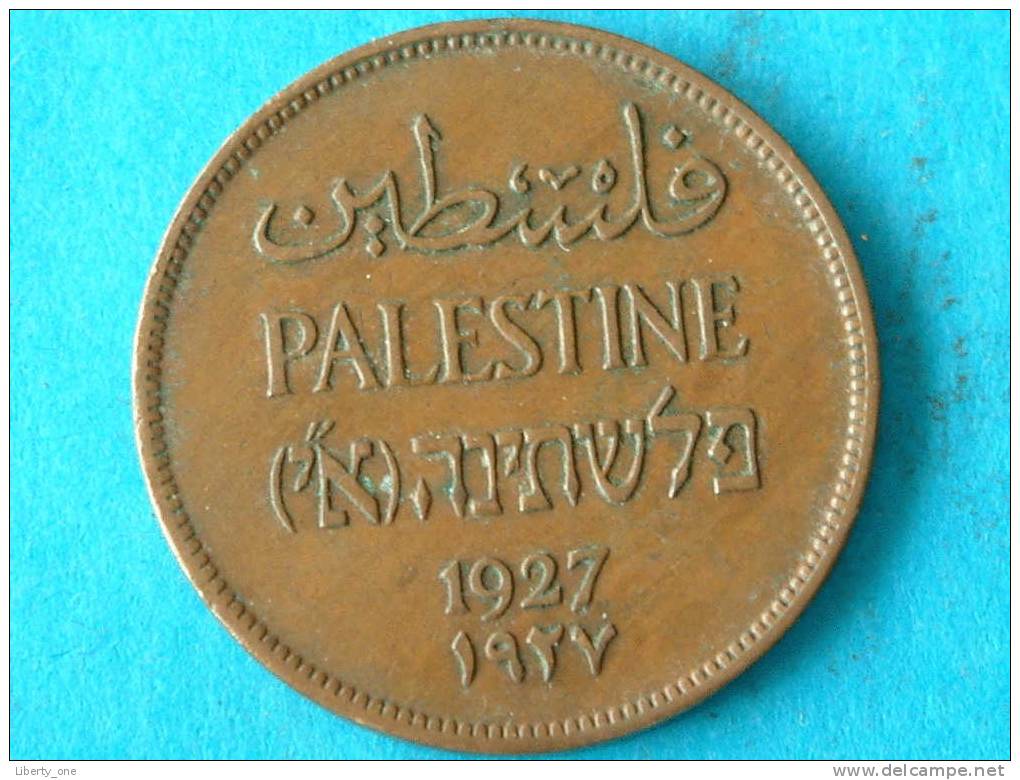 PALESTINE 1927 - TWO MILS / KM 2 ( Photo For Details ) !! - Autres – Asie