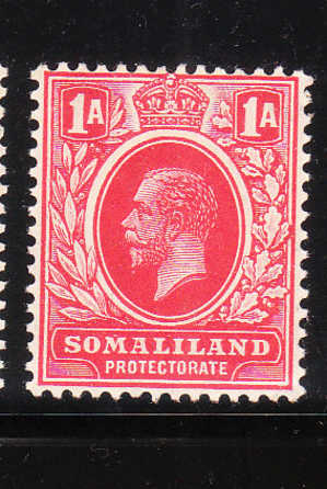 Somaliland Protectorate King George V 1a MLH - Somaliland (Herrschaft ...-1959)