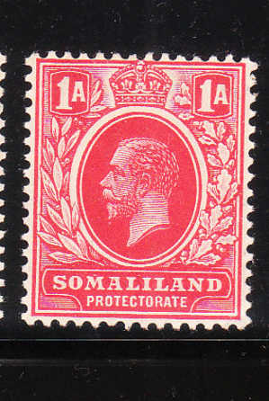 Somaliland Protectorate King George V 1a MLH - Somalilandia (Protectorado ...-1959)