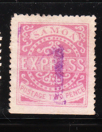 Samoa 1877-82 Samoa Express 2p Used - Samoa