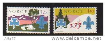 NORVEGE        Neuf **    Y. Et T. N° 661/662    Cote: 3.00 Euros - Neufs